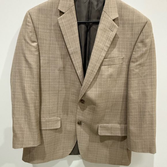 Michael Kors Blazer taupe Checkered 40r - Picture 1 of 4